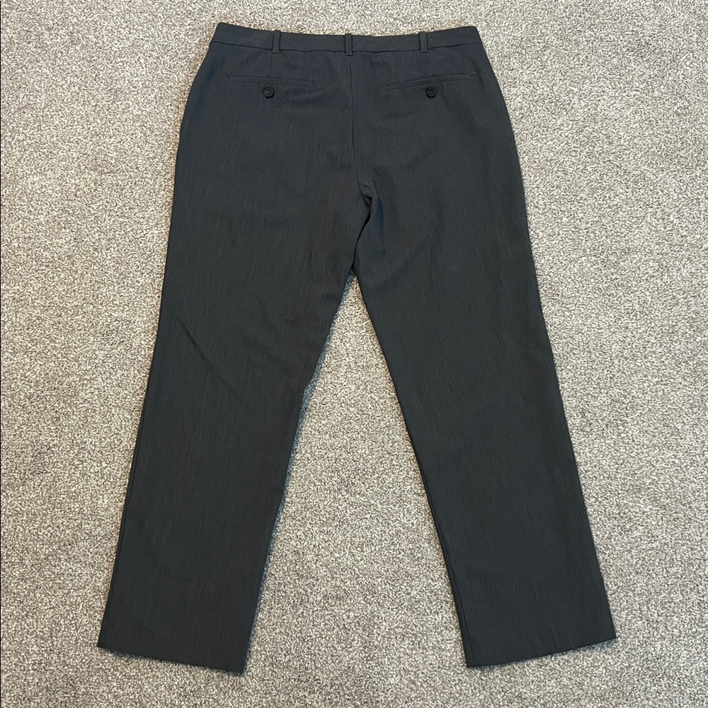 Van Heusen Men's Dress Pants - Dark Gray - Picture 5 of 7